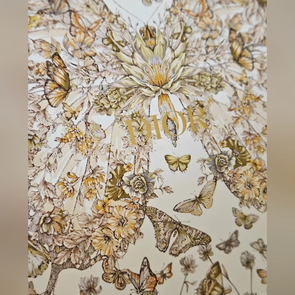 NEW Dior Floral Stationery Boxed Set In Bag VIP